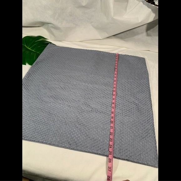 NIB $185 Hotel Collection (1) Diamond Stripe European Sham Euro - Picture 2 of 9